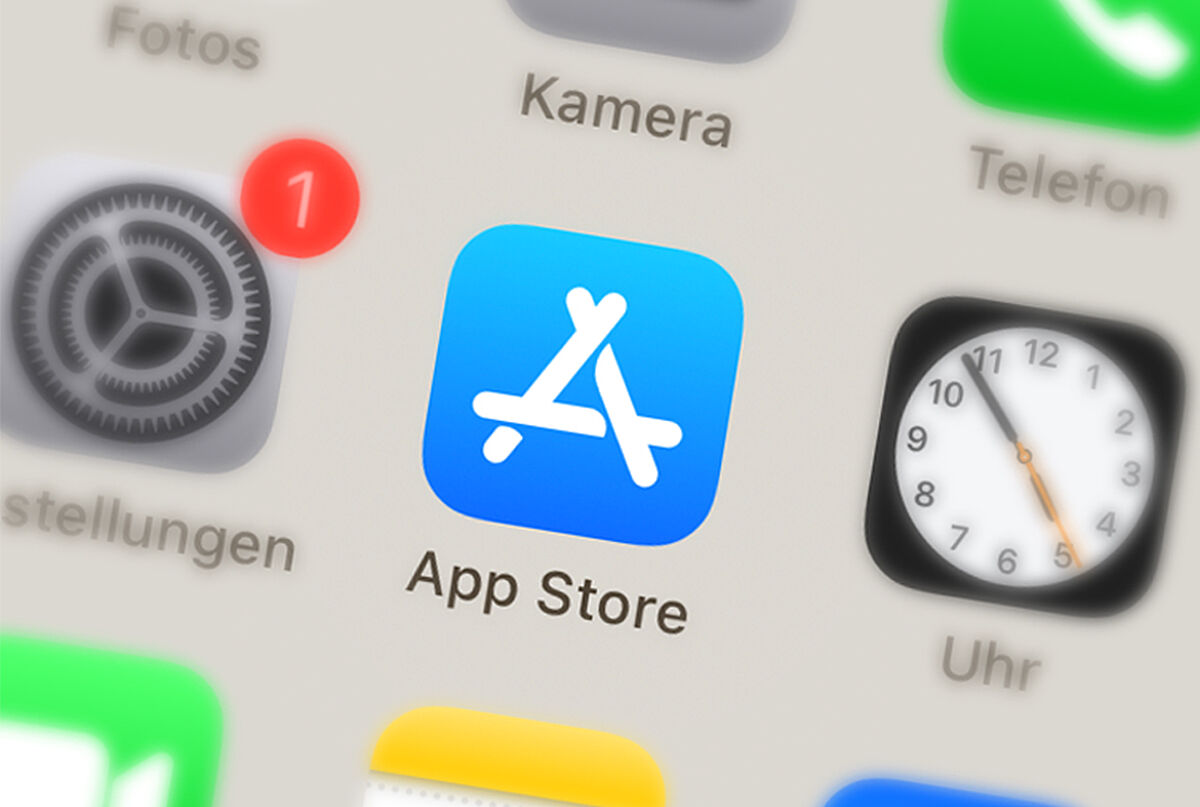 Der App Store von Apple für die Investor Relations Applikation